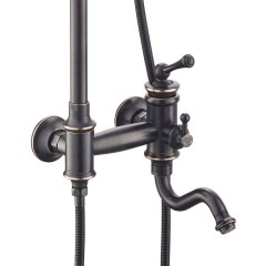 Душевая система Timo Adelia SX-6010/04 black antique