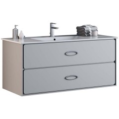 Тумба с раковиной Opadiris Smile Монтэ 120 серый