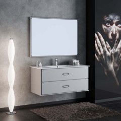 Тумба с раковиной Opadiris Smile Монтэ 120 серый