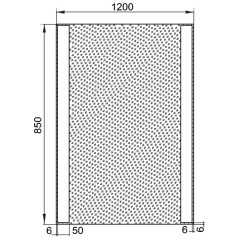Зеркало Aquanet Форли 12085 LED 00196663