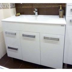 Комплект мебели Triton Ника 100 L напольный белый