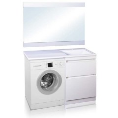 Тумба с раковиной Style Line ElFante Даллас 120 напольная белый R
