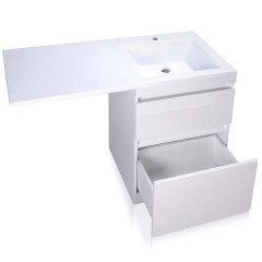 Тумба с раковиной Style Line ElFante Даллас 120 напольная белый R