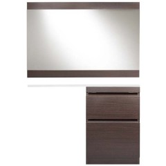 Тумба с раковиной Style Line ElFante Даллас 120 напольная венге R