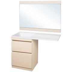 Тумба с раковиной Style Line ElFante Даллас 120 напольная крем L