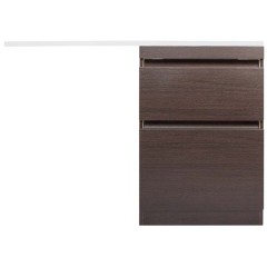 Тумба под раковину Style Line ElFante Даллас 120 напольная венге CC-00000424