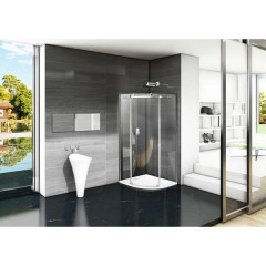 Душевое ограждение GooDDooR Galaxy R-90-C-CH