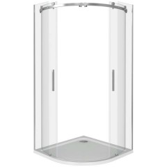 Душевое ограждение GooDDooR Galaxy R-TD-100-C-CH