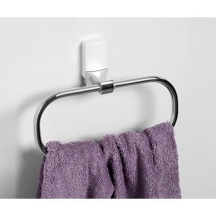 Полотенцедержатель-кольцо WasserKRAFT Leine White K-5060WHITE