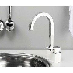 Смеситель для кухни WasserKRAFT Aller White 1067WHITE