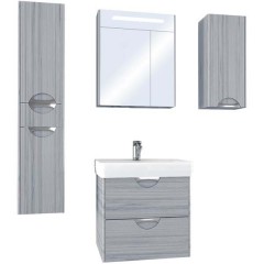 Зеркало-шкаф Акватон Сильва 60 дуб фьорд 1A216202SIW60