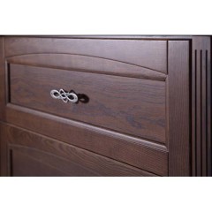 Тумба под раковину ASB-Woodline Римини Nuovo 60 орех антикварный массив ясеня