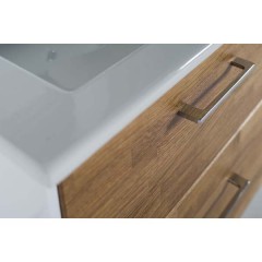 Комплект мебели ASB-Woodline Оскар 85 дуб золотой массив дуба