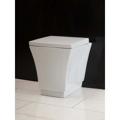 Унитаз приставной BelBagno Regina BB104CB+BB104SC безободковый