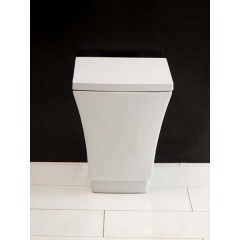 Унитаз приставной BelBagno Regina BB104CB+BB104SC безободковый