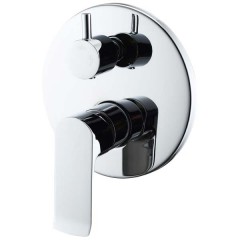 Смеситель для ванны встраиваемый BelBagno Disco DIS-BASM-CRM
