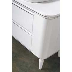 Тумба под раковину BelBagno Radice 100 bianco lucido BB1000DRC/BL