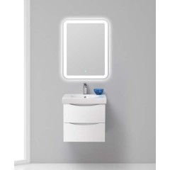 Тумба под раковину BelBagno Fly 50 bianco lucido FLY-500-2C-SO-BL-P