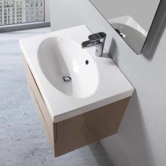 Тумба с раковиной BelBagno Fly 60 bianco lucido