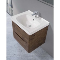 Тумба под раковину BelBagno Fly 60 EMP bianco lucido FLY-600/EMP-2C-SO-BL-P