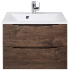 Тумба под раковину BelBagno Marino 65 rovere moro MARINO-650-2C-SO-RW-P