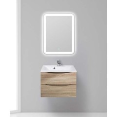 Тумба под раковину BelBagno Marino 65 rovere bianco MARINO-650-2C-SO-WO-P
