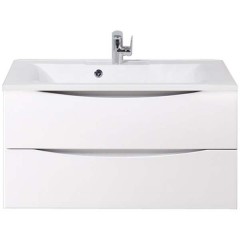 Тумба с раковиной BelBagno Marino 90 bianco lucido