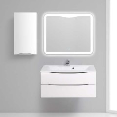 Шкаф подвесной BelBagno Fly-Marino 40 bianco lucido FLY-MARINO-750-1A-SC-BL-P-L