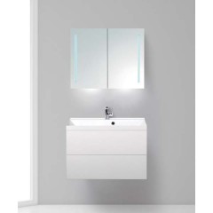 Тумба под раковину BelBagno Regina 80 bianco opaco REGINA-800-2C-SO-BO-P-BLUM