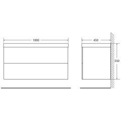 Тумба с раковиной BelBagno Regina 100 bianco opaco