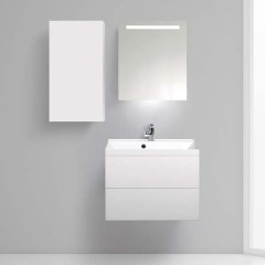 Шкаф подвесной BelBagno Regina 40 bianco opaco REGINA-750-1A-SC-BO-P-BLUM-L