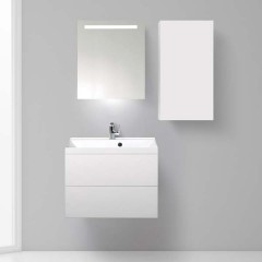 Шкаф подвесной BelBagno Regina 40 bianco opaco REGINA-750-1A-SC-BO-P-BLUM-R