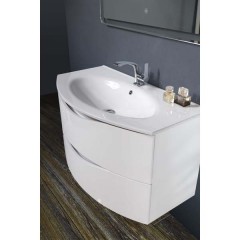 Тумба под раковину BelBagno Smile 90 bianco lucido BB900TVC/BL