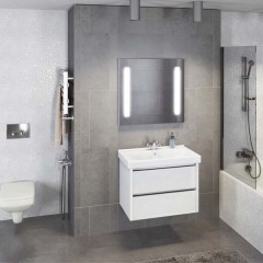 Тумба с раковиной Comforty Дублин 75 белый