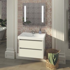 Тумба с раковиной Comforty Дублин 75 белый