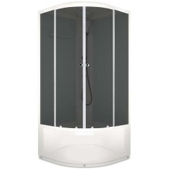Душевая кабина Domani-Spa Delight 110 high тонированная/белая DS01D110HWT00