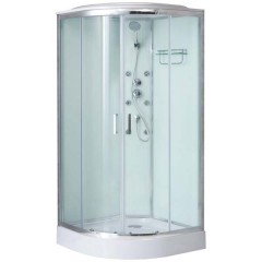 Душевая кабина BelBagno Uno UNO-CAB-R-2-80-P-Cr-TOP