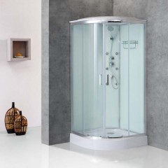 Душевая кабина BelBagno Uno UNO-CAB-R-2-80-P-Cr-TOP