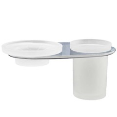 Держатель стакана и мыльницы WasserKRAFT Kammel K-8326
