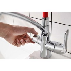 Смеситель для кухни Lemark Comfort LM3070C-Green