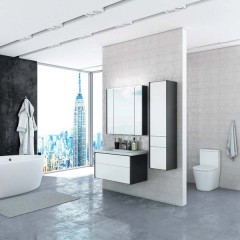 Комплект мебели Roca Ronda 80 антрацит