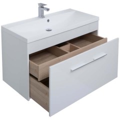 Комплект мебели Aquanet Августа 100 белый 225238
