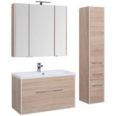 Комплект мебели Aquanet Августа 100 дуб сонома 225241