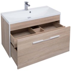 Комплект мебели Aquanet Августа 100 дуб сонома 225241