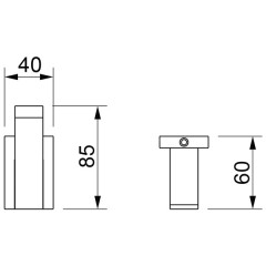 Крючок Novella Basic BS-05111