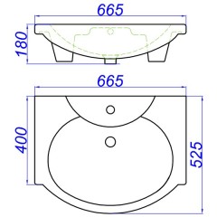 Комплект мебели Aqwella Барселона Люкс 65