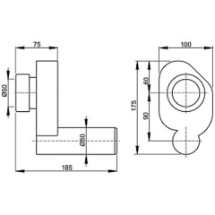 Писсуар Santek Гала WH301774