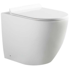 Унитаз приставной Aquanet Cetus BL-102N-FST безободковый