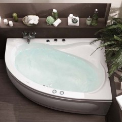 Ванна акриловая Aquanet Luna 155x100 R