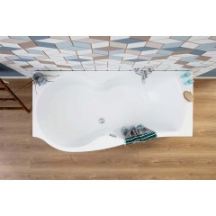 Ванна акриловая Aquanet Nicol 170x85 L